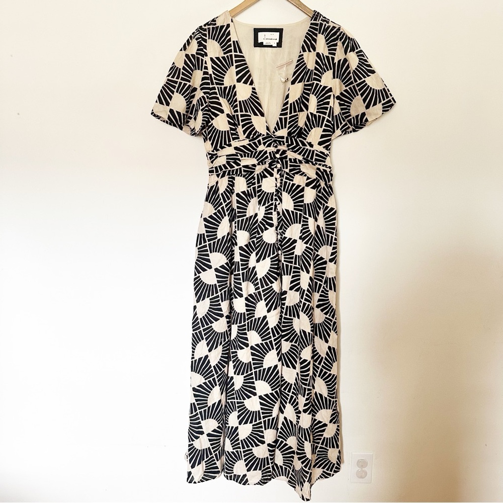 Anthropologie The Katerina Button-Front Dress - Picture 4 of 6